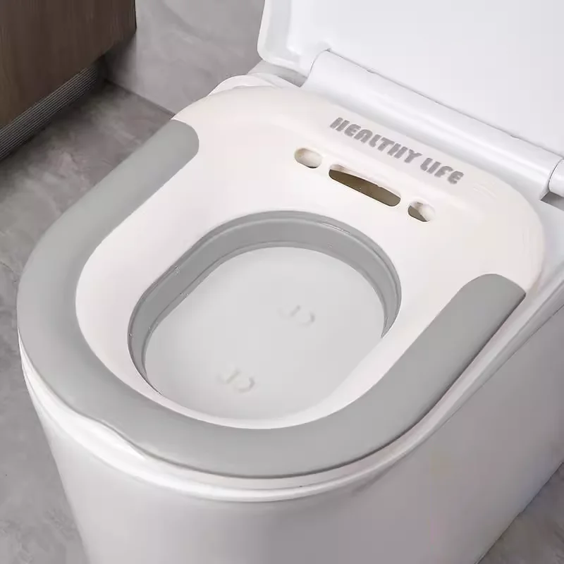 

Electric Sitz Bath Tub Basin Bidet Foldable Bathroom Cleansing Steam Seat for Cleaning Soothes Hemorrhoids Postpartum Care