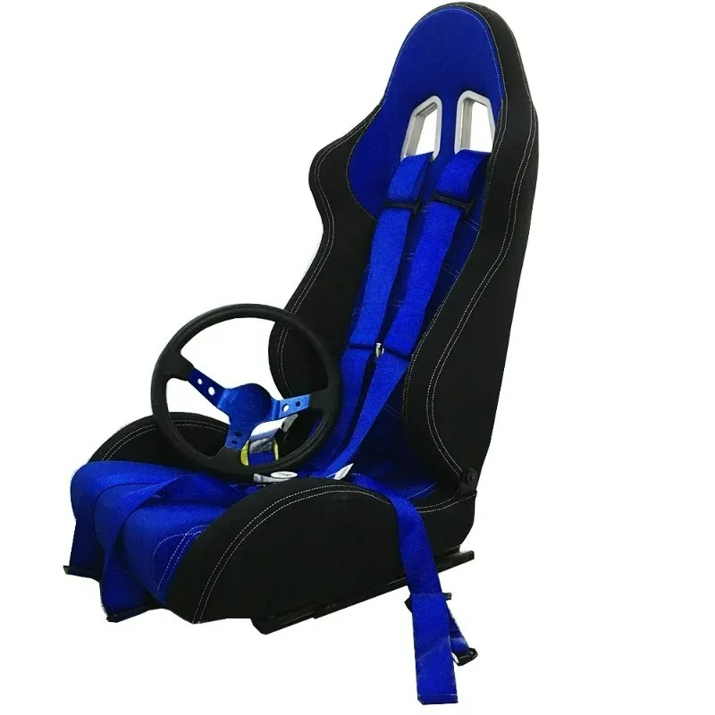 

Custom Design Sport Style Blue Racing Seats