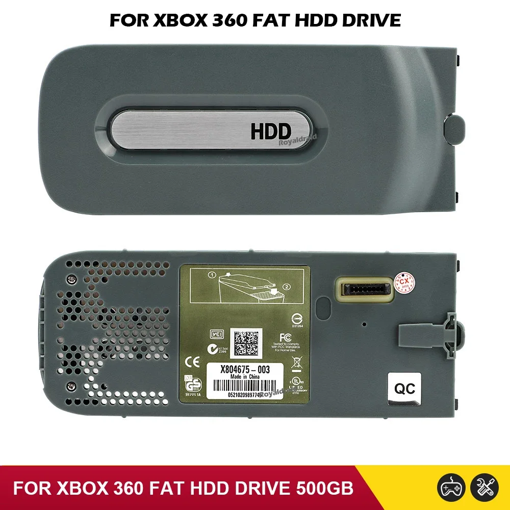 NEW 500GB HDD Harddisk 500GB Hard Drive Disk For Xbox 360 Fat Game Console Internal For XBOX 360 Fat Juegos Consola Dropshipping