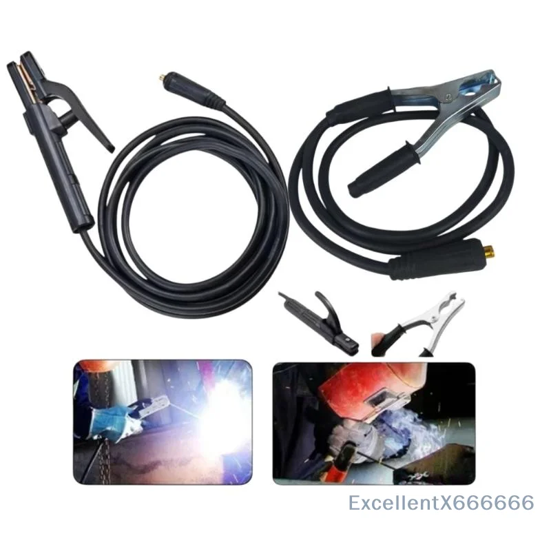 Welding Cable Universal Full Accessory Set Original Electrode Holder Connector for MIG TIG Welding Operation