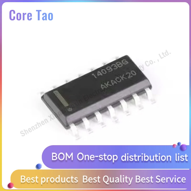 10pcs/lot MC14093BDR2G 14093BG SOIC-14 Schmidt trigger chip IC in stock