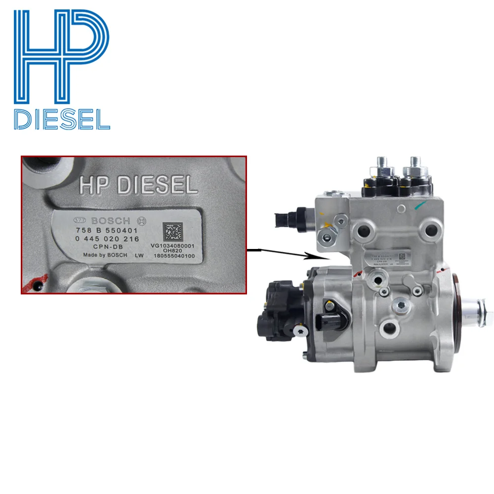 

Bosch 0445020216 Fuel Pump - New OEM Part, High-Pressure Performance, Ideal for Industrial Engines. Rigorous Testing, Fast Shipp