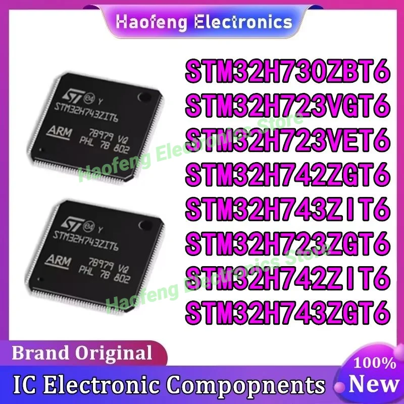 

STM32H742ZIT6 STM32H743ZIT6 STM32H723ZGT6 STM32H723VGT6 STM32H723VET6 STM32H730ZBT6 STM32H742ZGT6 STM32H743ZGT6 Чип LQFP-144