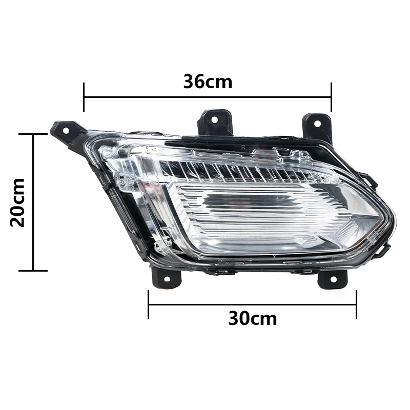 23375568 23375569 LED DRL Fog Light Daytime Running Light Driving Lamp Front Bumper For Chevrolet Equinox L LT LS 2016 2017
