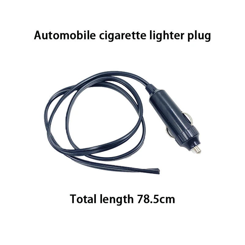 Automobile Vehicle Cigarette Lighter Plug Power Cord ABS Shell High Temperature Resistance Built-in UL Safety Tube Copper Alloy