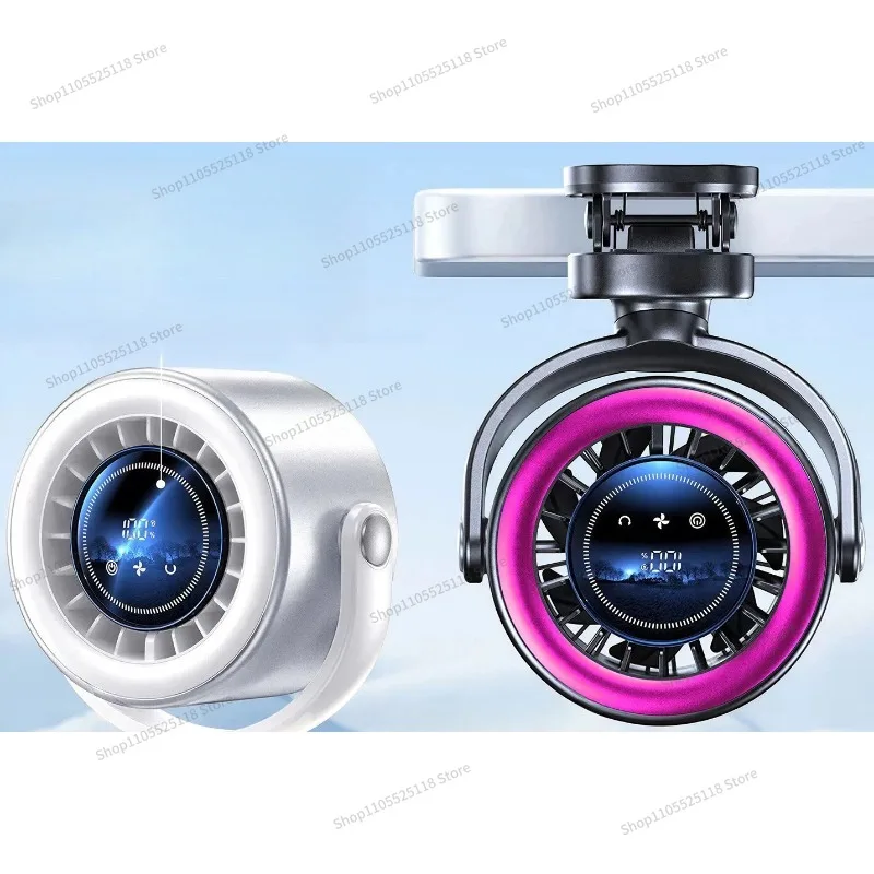 For Desktop Mini Fan: A Long-lasting Clip-on Cooling  for Home and Office Use