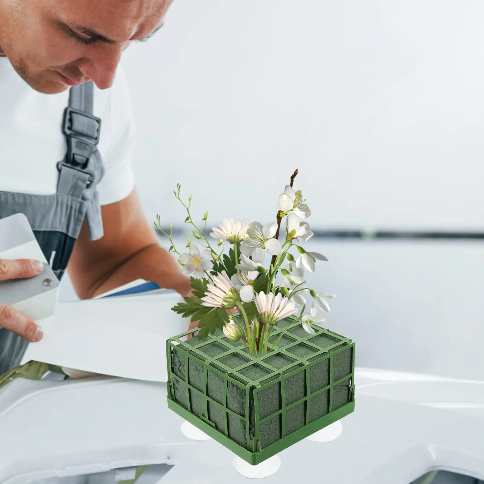 

2 шт. Декоративные присоски для свадебных автомобилей, пластиковые креативные присоски для цветочных композиций, аксессуары для DIY, товары для цветочных магазинов