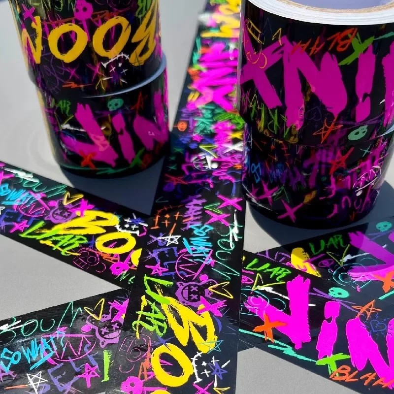 Arcane Jinx 装飾テープ クリエイティブ合成紙テープ コラージュ ジャンク ジャーナル スクラップブッキング DIY 工芸品 マスキングテープ ステッカー