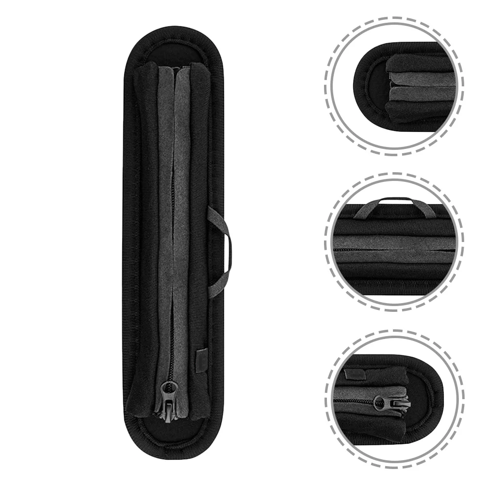 

Earphone Protective Cover Headphone Headband Cover Thick Cushion with Zipper Closure Wear Resistant Dirt Resistant Soft