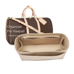 Organizador de monedero para Keepall 45, 50, 55, 60, bolsa de viaje, bolsa interior, moldeador de bolsa de forro con bolsillo con cremallera