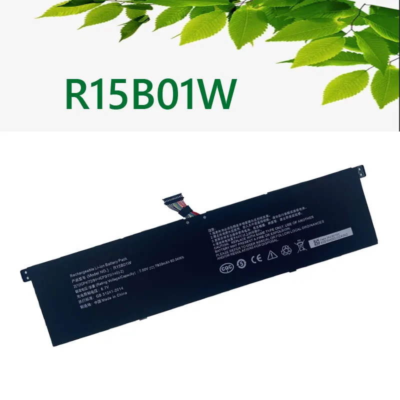 Batteria per Laptop R15B01W per Notebook Xiaomi Pro 15.6 "GTX TM1701 Series