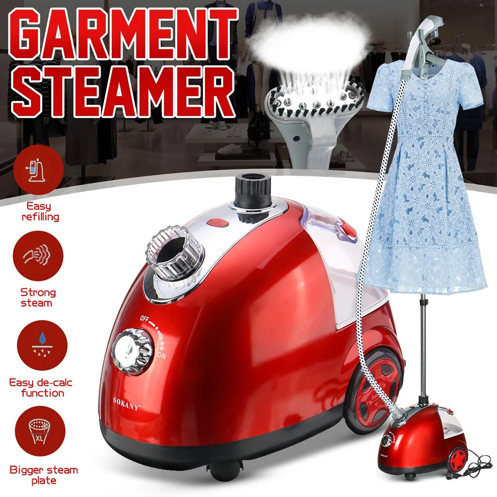 

Household 2000W Hanging Ironing Machine Fast-Heat Garment Steamer Fabric Steam Iron Clothes Wrinkle Remover Home-appliance