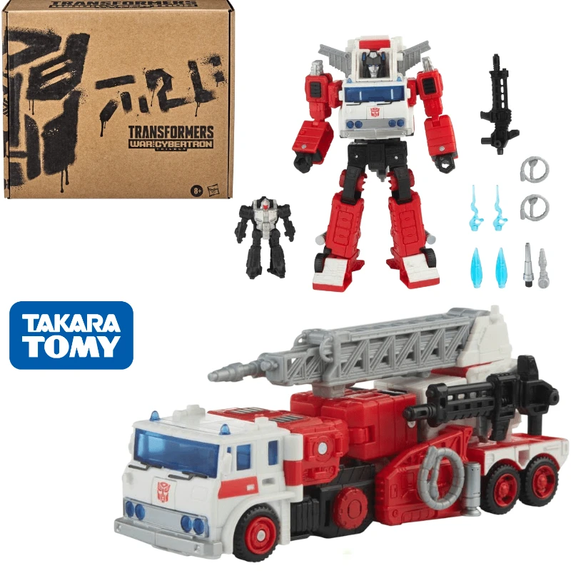 

In Stock Takara Tomy Transformers Toy Generations Selects WFC-GS26Artfire&Nightstick Action Figure Robot Children'sToy