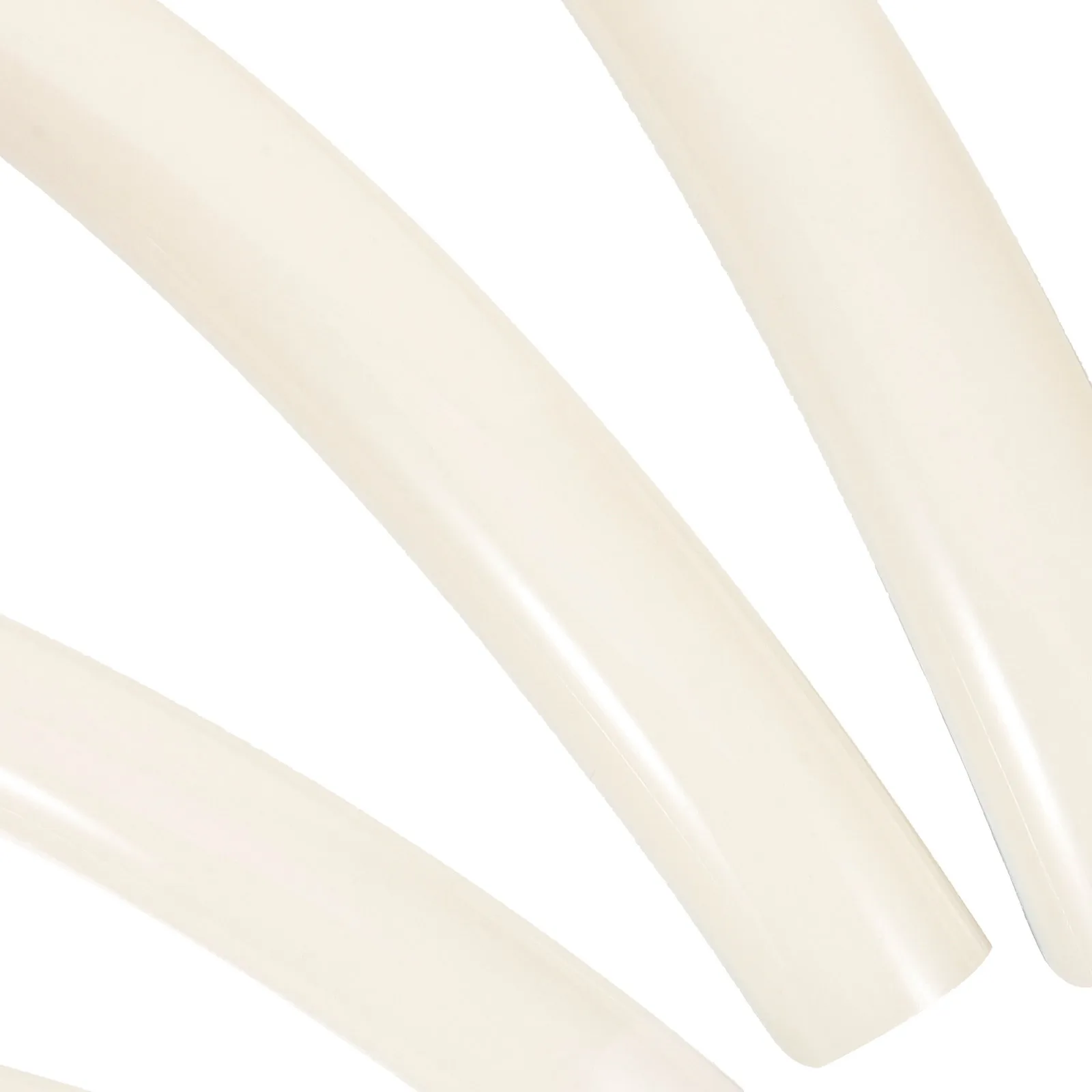 

44pcs Salon Press On Nails Full Cover Clear Fake Nails Long Curved Manicure Tips Diy Party Cosplay Masquerade Nail Art