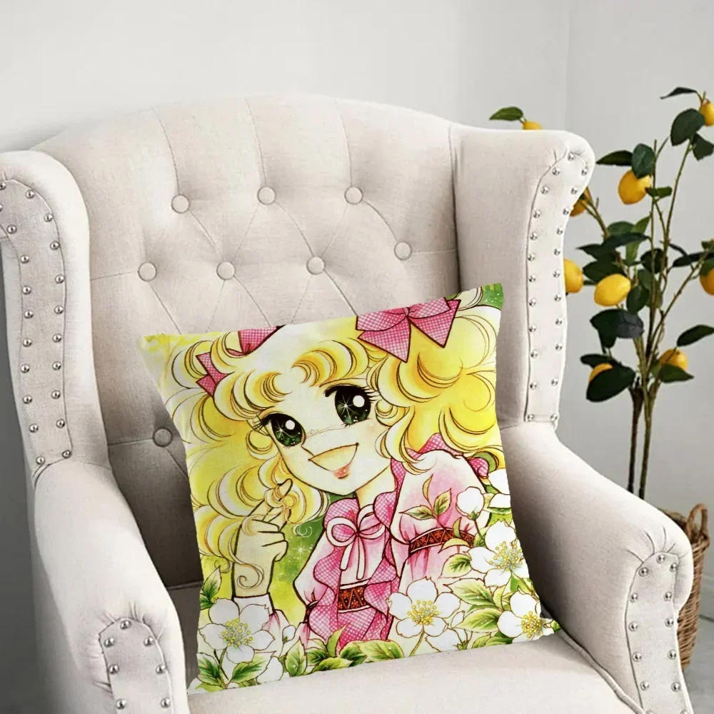 Candy Anime Bratz The Corpse of the Bride Decorative Pillows for Sofa 45 × 45cm 35x35cm Cushion Cover Pillow Easter Goods