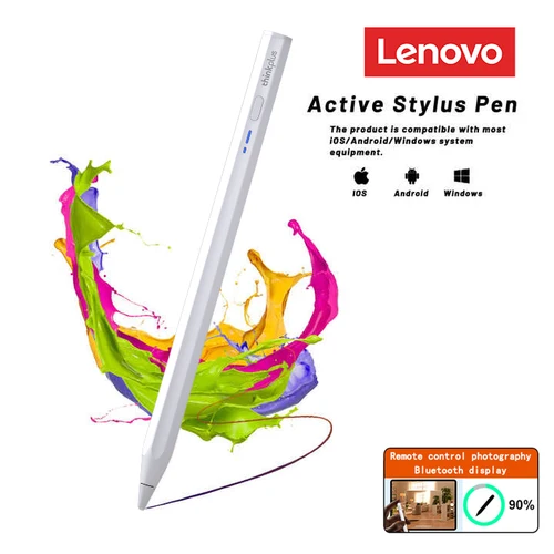 Lenovo-Bolígrafo Stylus Para Android/Ios/Windows, Bolígrafo