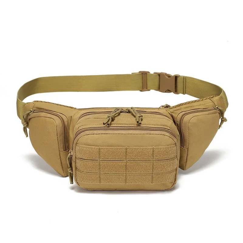 HOMEFISH New Outdoor Multi-Functional Waist Pack, Tactical Sports Bag, Cycling & Commute Crossbody Bag