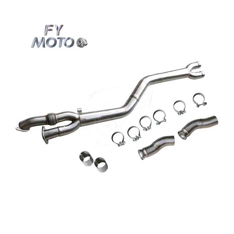 SS304 High Flow M PERFORMANCE 3.5 Inch Exhaust System For BMW S58 G80 M3 G82 M4 2020+ MidPipe