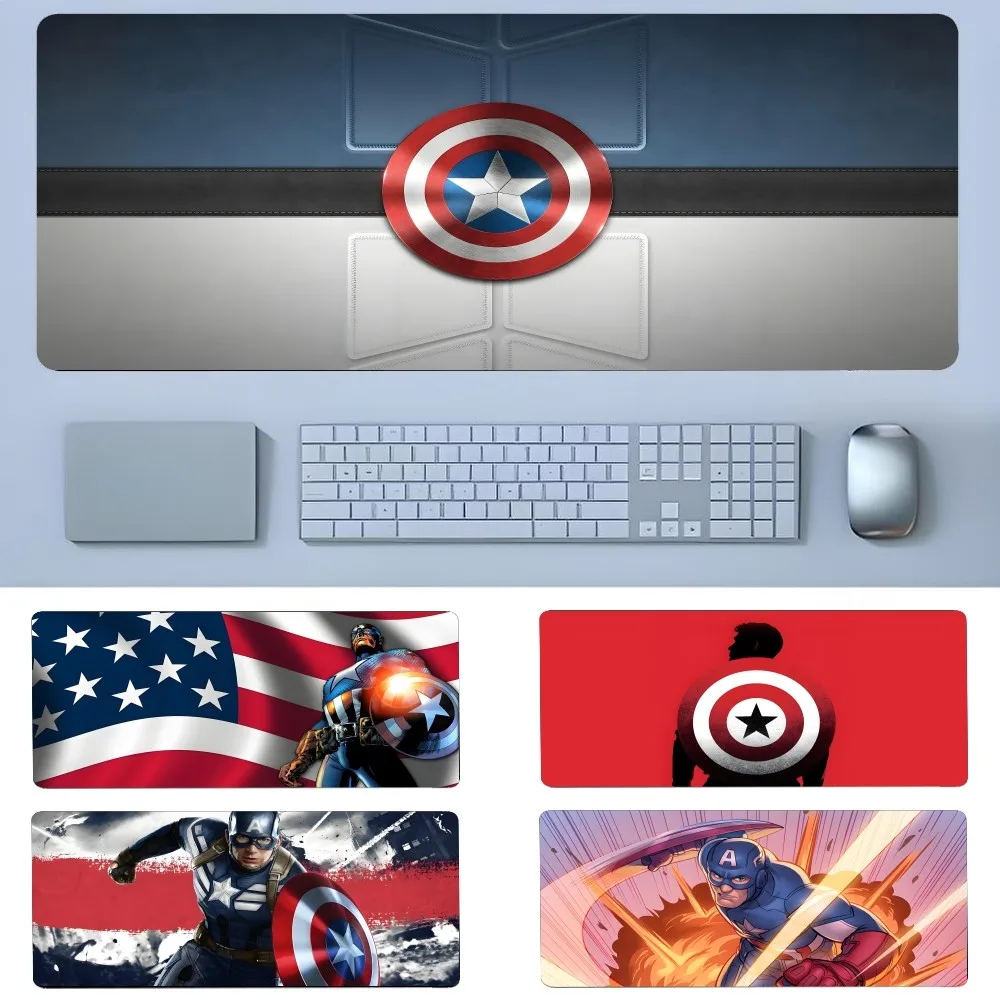 

C-Captain America Mousepad New Arrivals Large Gaming Mousepad L XL XXL Gamer Mouse Pad Size For Keyboards Mat