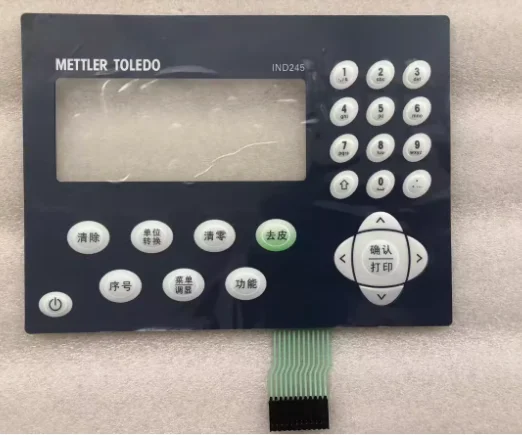 

New Replacement Compatible Touch Membrane Keypad For METTLER TOLEDO IND245