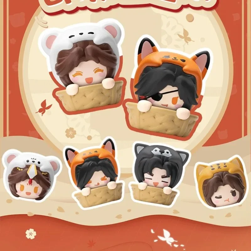 Tian Guan Ci Fu Xie Lian Hua Cheng น่ารักชุดสัตว์เลี้ยง 4 ซม.กล่องตาบอด Kawaii ตกแต่งลึกลับ Surprise การ์ตูนอะนิเมะอุปกรณ์ต่อพ่วงของขวัญ