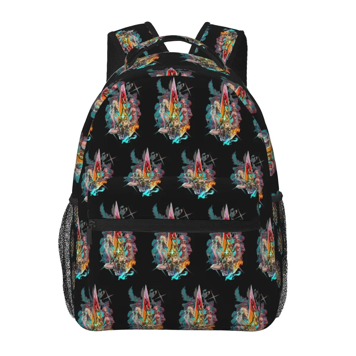 

Xenoblade Chronicles 2-командный студенческий рюкзак, школьная сумка, походный дорожный рюкзак для мальчиков и девочек, модная сумка для книг, сумки на плечо