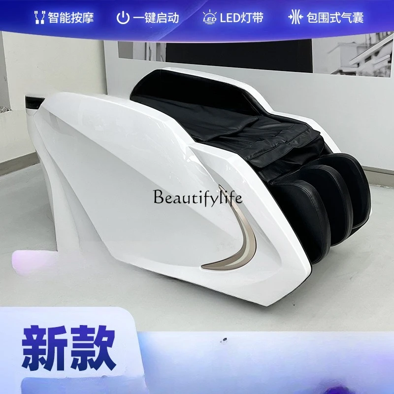 

01-Intelligent electric massage shampoo bed High-end barber shop Water circulation fumigation head treatment hair salon bed