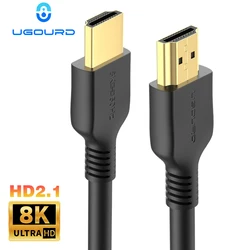 UGOURD HDMI-Compatible 2.1 Cable 8K 60hz 4K 120hz 240hz 48Gbps Ultra-High Definition Video Cable 1m 5m 1 2 3 5 meter for TV XBOX