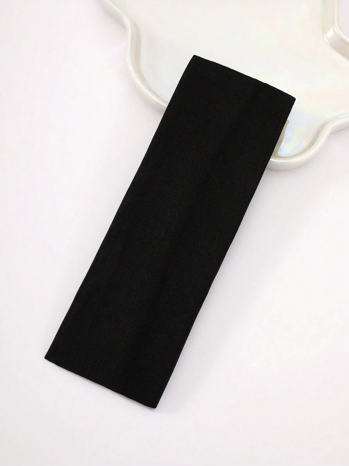 

5pcs Wide Elastic Sports Yoga Headbands For Women Solid Color Hair Bands Sweatband