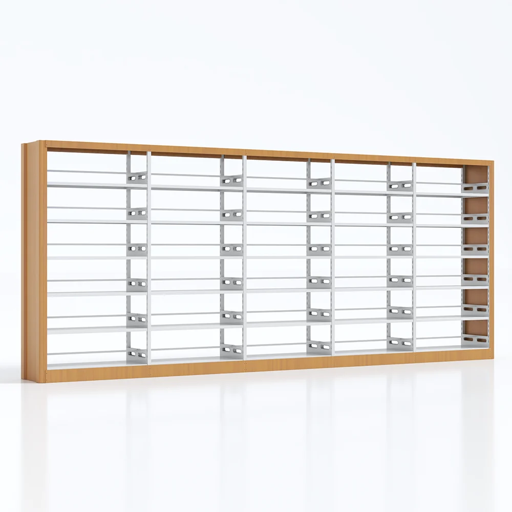 

Steel Bookshelf Metal Bookcase for Home Library Hotel Book Storage