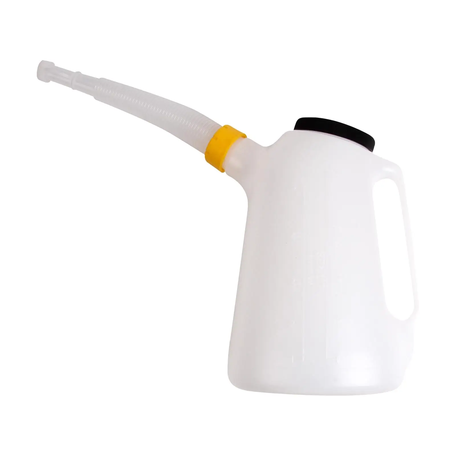 Pichet de mesure d'huile 5L, récipient d'huile manuel avec couvercle, Pot d'huile étanche pour moto, voiture, Garage, Pot d'huile automobile avec échelle