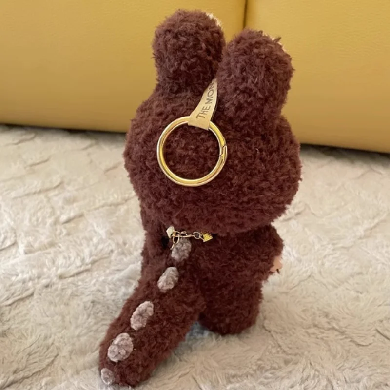 2025 Labubu Vêtements de poupée ZimomoTheme Ensemble de vêtements Ailes d'ange marron Designer Conception originale Queue de dinosaure Labubu Vêtements cool