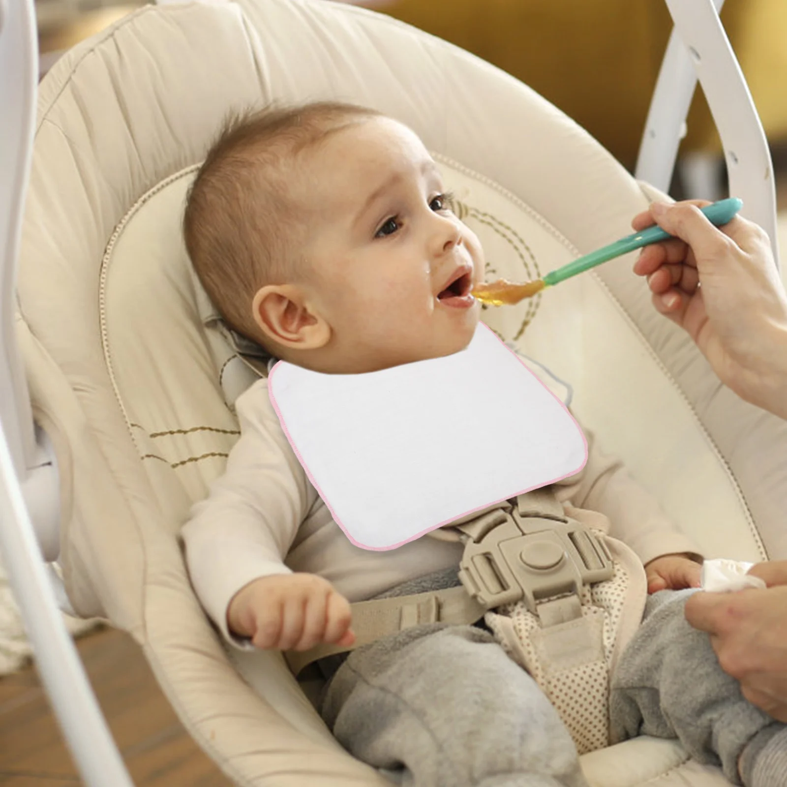 

9Pcs Baby Burp Towel Cotton Small Towels Square Kerchief 25x25cm Drooling Absorption Saliva Wiper Unisex for Boys Girls