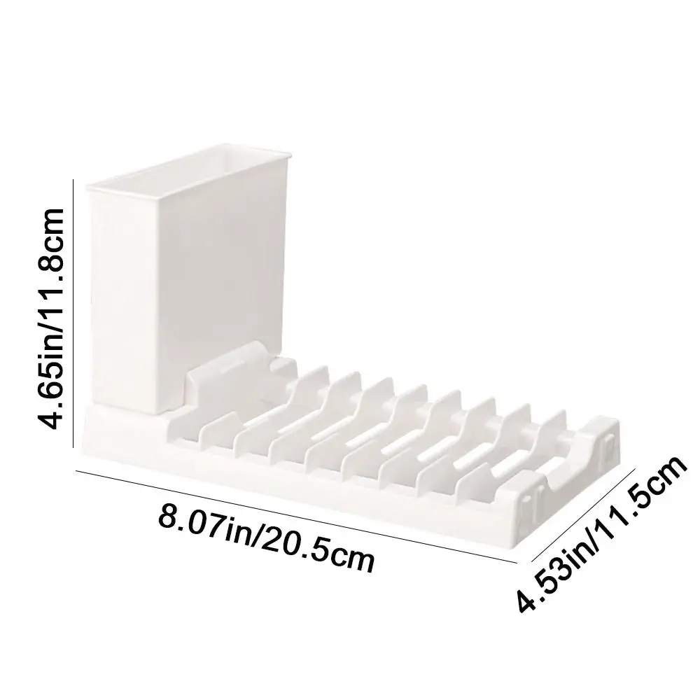 

Multifunctional Plastic Foldable Dish Drying Rack Large Capacity Space-Saving Utensils Drainer Racks 2 IN 1 Dish Drainer Kitchen