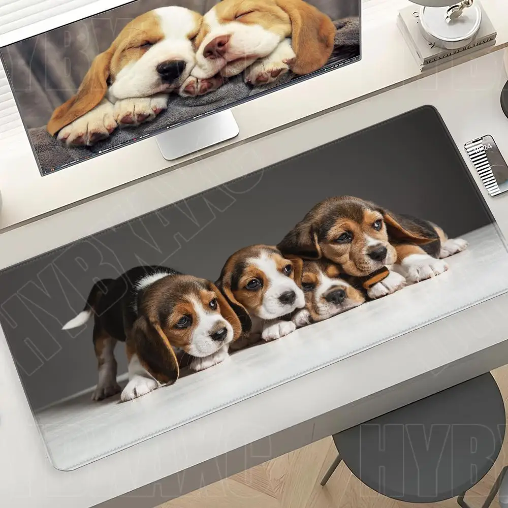 

Милый коврик для мыши PUPPY, игровой коврик для мыши с французским бульдогом, милая собака, HD настольный коврик, расширенный игровой коврик для клавиатуры, большой коврик для геймерской мыши XXL