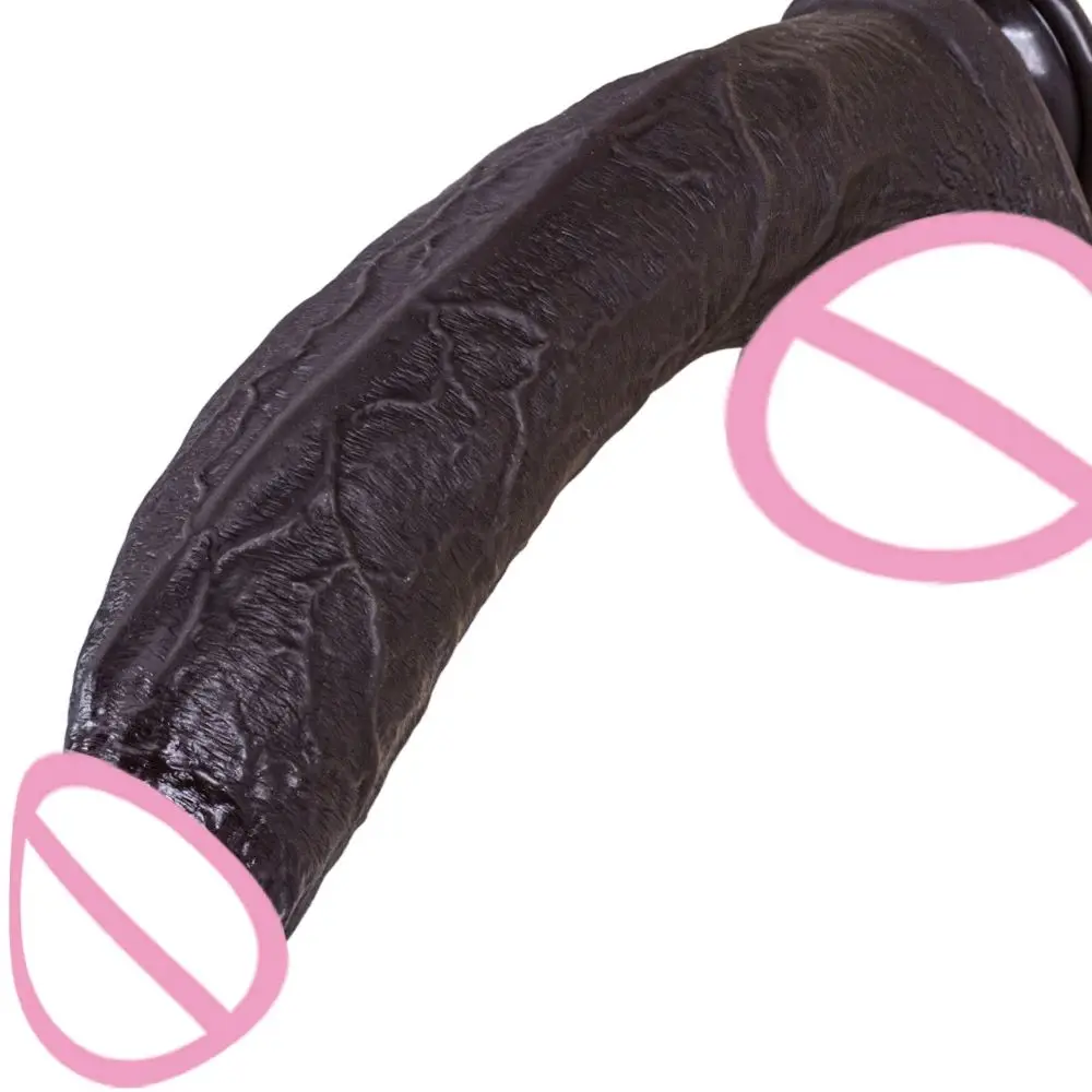 Realistic Dildo Soft Silicone Dick Penis With Strong Suction Cup Testicles Veins For Anal Play Experience Adult Sex Toy For Wome