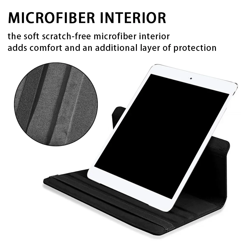 Case for Apple IPad 2017 5th A1822 A1823 IPad 2018 6th A1893 A1954 IPad Air Air 2 360 Rotating Tablet Case+Bluetooth Keyboard