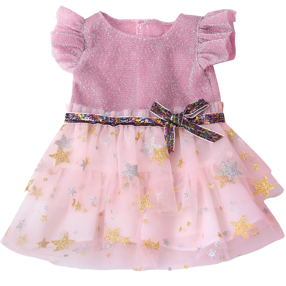 Cute Princess Tutu Skirt American 18 Inch Girl Doll Tulle Dress Children Toys Ours & Generation Dolls Cute Skirt Accessories