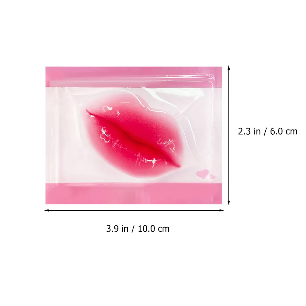 30Pcs Hydrating Lip Masks Moisturizing Anti-Wrinkle Lip Treatment Patches for Dry Cracked Lips Natural Regenerating Softening