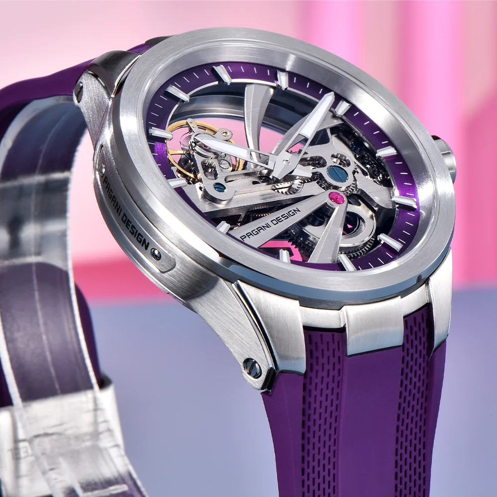 PAGANI DESIGN 2026 42MM Holle  - Skeleton Automatic Watch Luxury Tourbillon recensie en prijs