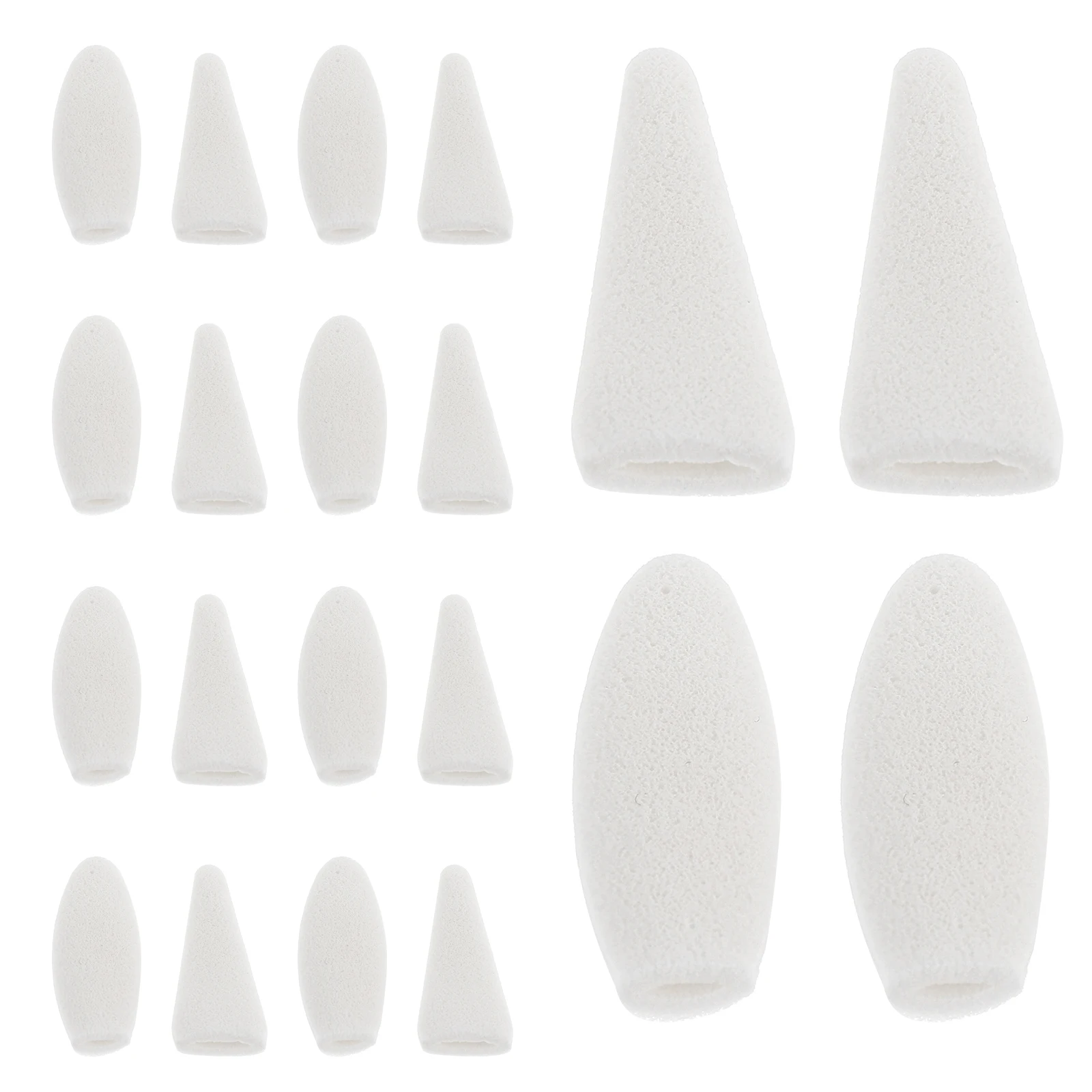 

40 Pcs Knife Cotton Head Highlighting Sponge Eraser Sponges Replace Drawing Blending Tools Erasers for Sketching Painting