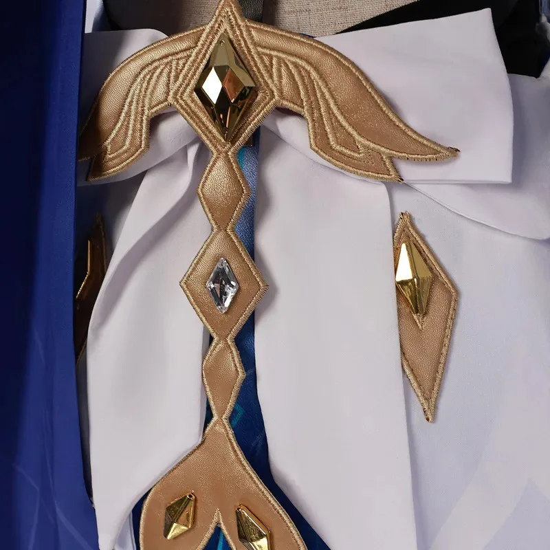 

DY20IN STOCK 2025 игра Genshin Impact Skirk косплей костюм полный комплект униформа Outfis Skirk косплей костюм реквизит для ролевых игр 25