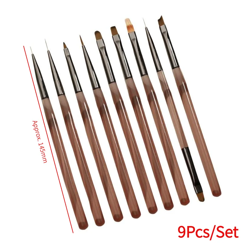 ชุดปากกาทำเล็บอะคริลิคแบบมืออา - Nail Art Brush Set บทวิจารณ์และราคา