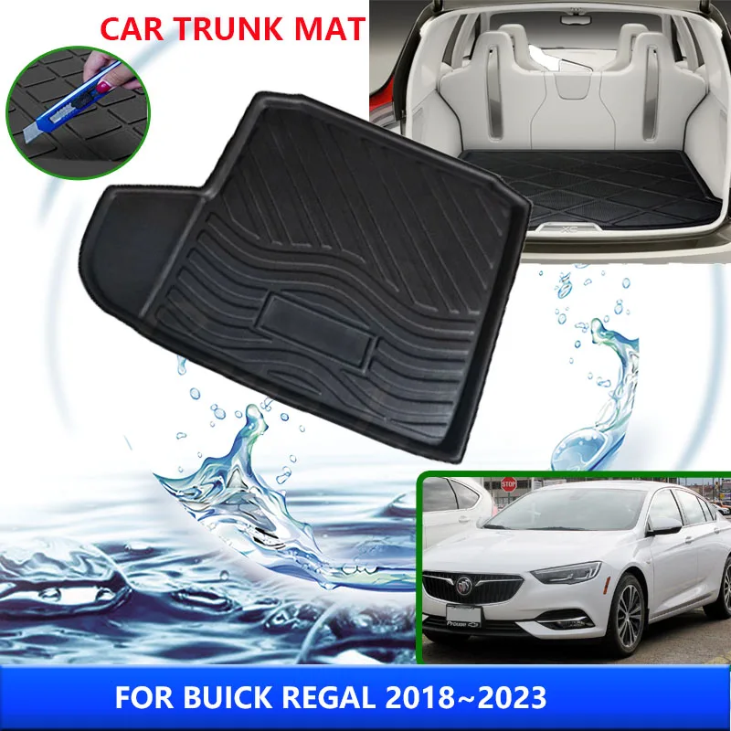 

Trunk Mat For Buick Regal Opel Vauxhall Insignia Holden Commodore 2018~2023 High Temperature Resistant Storage Carpet Accessorie