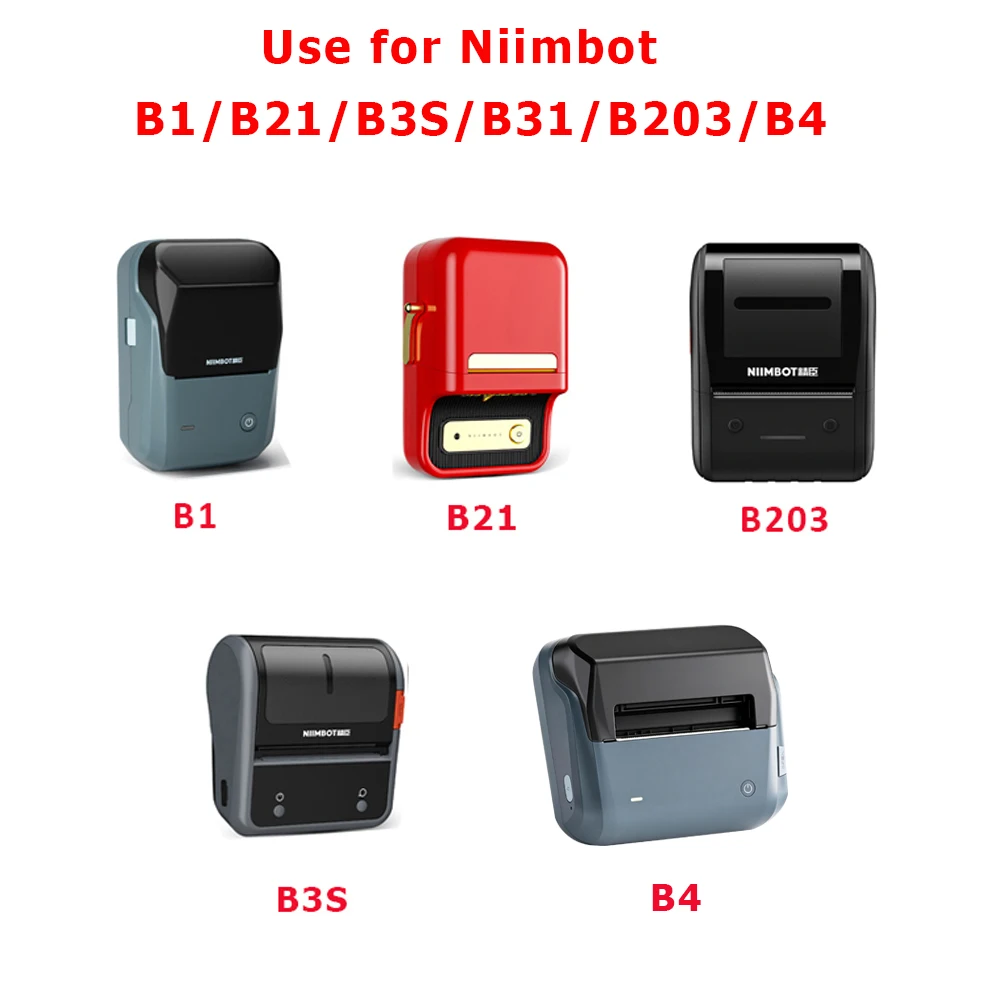 10 Rolls Niimbot B1 B21 B3S B31 B203 B4 Thermal Label 40x30mm 40x60mm 50x30mm 60x40mm 40x20mm Waterproof Retail Store Sticker