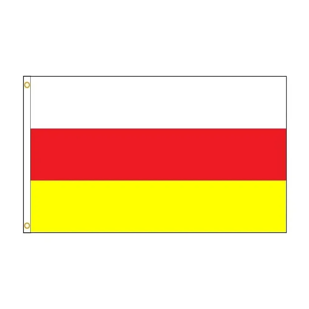 North Ossetia Alania Flag Federal Subjects Russia Banner Outdoor Decor 90*150CM Polyester