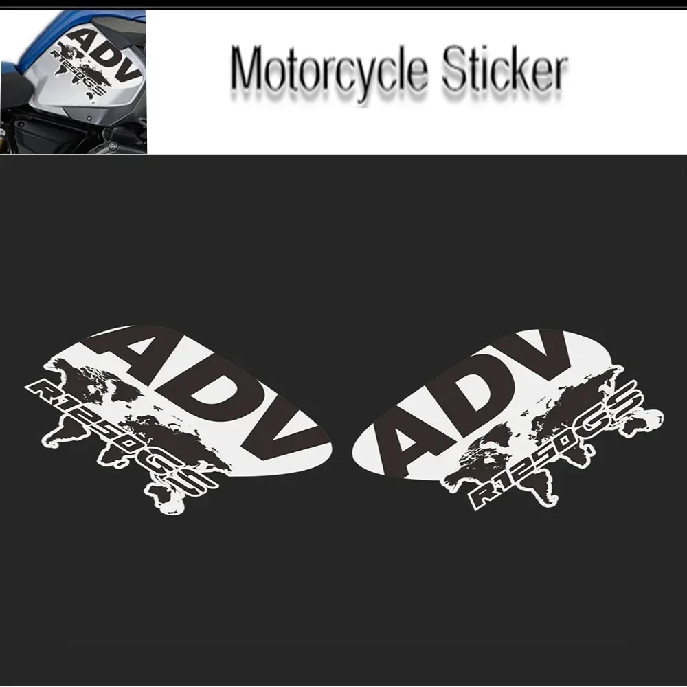 R1250 R 1250 GS GSA For BMW R1250GS Tank Pad Fender Fairing Beak Luggage Aluminum Case ADV Adventure 2019 Motorcycle Stickers