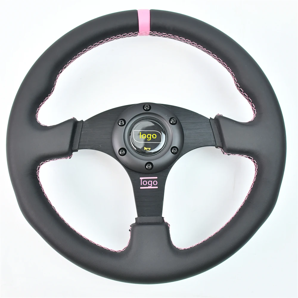 

Universal Steering Wheel 330mm microfiber leather Car Steering Wheel