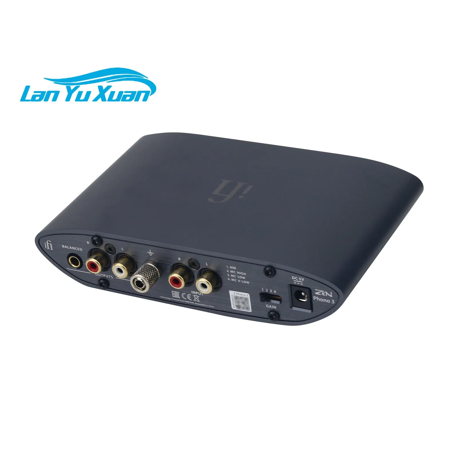 مضخم صوت iFi ZEN Phono 3 متوازن مم/MC فونو، فلتر ذكي منخفض التردد مدمج 1.2 ميجا هرتز، مصدر طاقة منقي