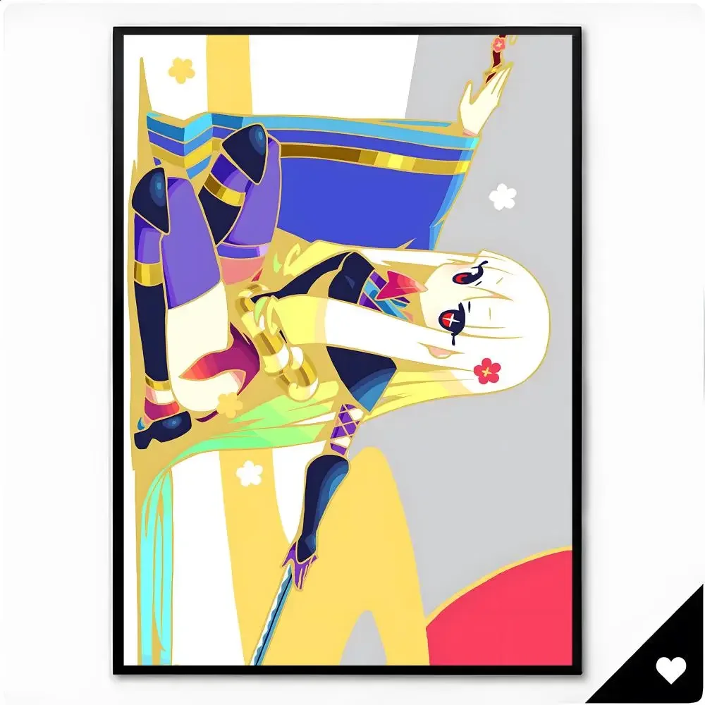 Anime Historical Katanagatari Poster Premium HD Decor Wall Art for Interior Room Makeover Home Accents Gift